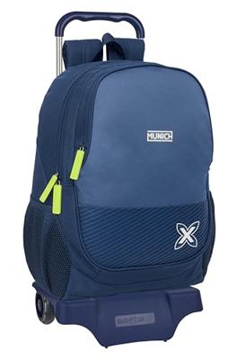 Schoolrugzak Munich Blue indigo 32 x 44 x 16 cm