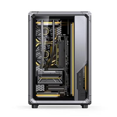 Jonsbo X400 Midi-tower PC-behuizing, Behuizing, Gaming-behuizing Grijs