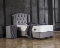 Dreamhouse - Aurora 1-persoons Boxspring met opbergruimte - Antraciet - 90 x 200 / met montage - thumbnail