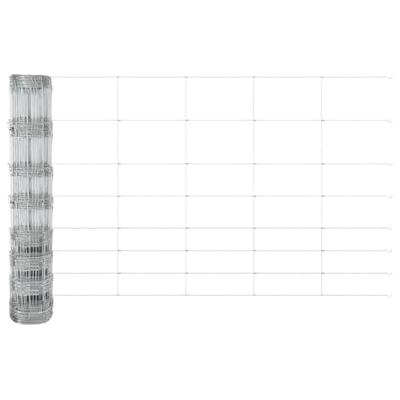 Weidehekwerk Zilver 50 x 1 m Gegalvaniseerd staal