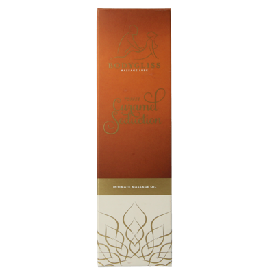 Massage- en glijmiddel in 1 toffee karamel 150 Milliliter