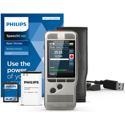 Philips PocketMemo Dicteerapparaat DPM7000 Philips PocketMemo Dicteerapparaat DPM7000
