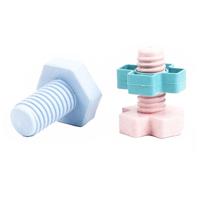 Bouwschroeven Pastel in Opbergbox, 24dlg. - thumbnail