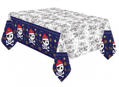 Papieren Tafelkleed Schatkaart Piraat (120x180cm)