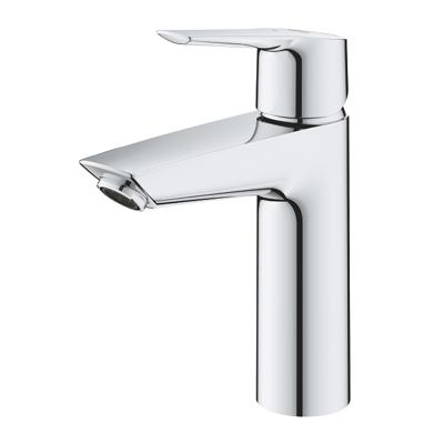 Grohe QuickFix Start M-size wastafelkraan met koude start en push-open waste chroom