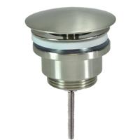 Vaste Waste Niet Afsluitbaar RVS Look 5/4" Aqua Splash - thumbnail