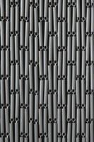 Sun-arts kant en klaar vliegengordijn 90 x 210 Verspringend zilver model 013 - thumbnail