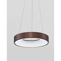 Lyora HanglampRando Thin koffie bruin Ø 38cm - 9453433 - thumbnail