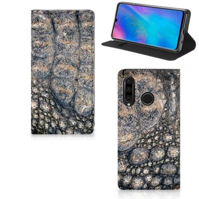 Huawei P30 Lite New Edition | Hoesje maken | Krokodillenprint