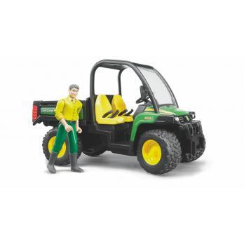 Bruder John Deere Gator 855D met chauffeur Bruder John Deere Gator 855D met chauffeur