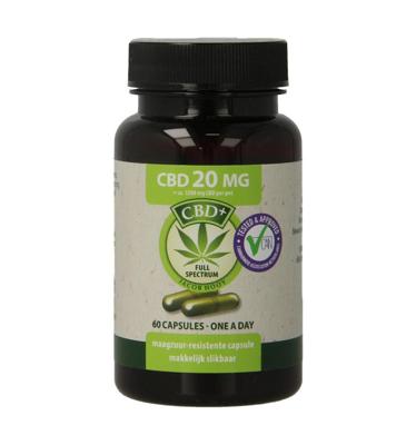 Jacob Hooy CBD+ 20mg Capsules Jacob Hooy CBD+ 20mg Capsules