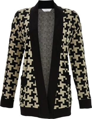 Vest abstract pied de poule