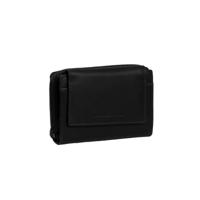 Chesterfield leren portemonnee Ascot zwart - thumbnail