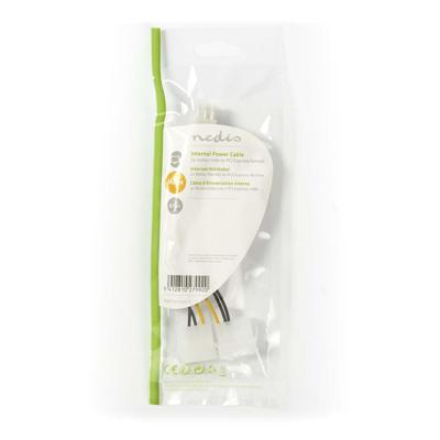 Nedis CCGP74210VA015 Interne Voedingskabel 2x Molex Male - Pci Express Female 0,15 M Diverse - thumbnail