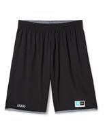 JAKO 4451 Reversible Short Change 2.0 - Zwart/Steengrijs - XL - thumbnail