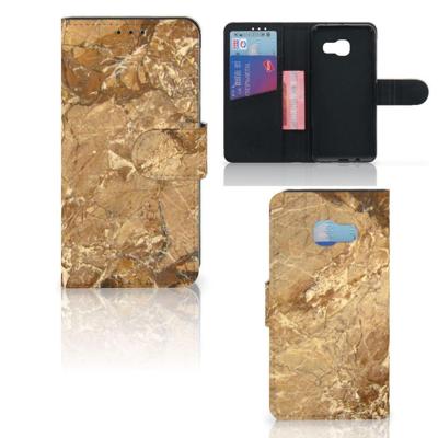 Samsung Galaxy A3 2017 | Bookcase | Marmer Creme