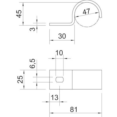 OBO Bettermann 1014366 Bevestigingsklem 1 stuk(s)