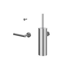 Accessoireset IVY Toiletborstelgarnituur Wandmodel, Kleine Handdoekhaak en Toiletrolhouder Chroom - thumbnail