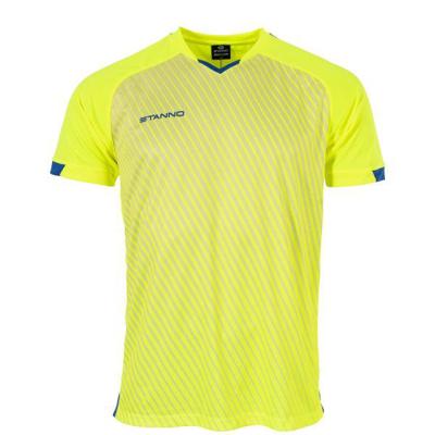 Stanno 410009 Volt Shirt - Neon Yellow-Royal - 2XL Stanno 410009 Volt Shirt - Neon Yellow-Royal - 2XL