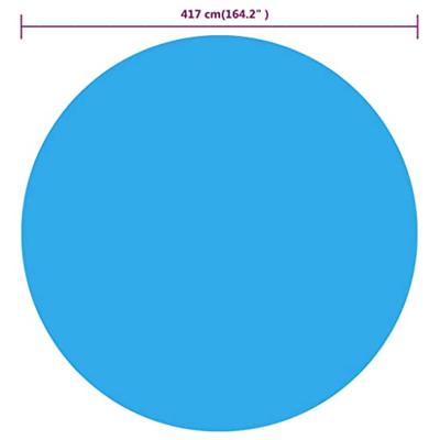 VidaXL Zwembadhoes 417 cm pe blauw VidaXL Zwembadhoes 417 cm pe blauw