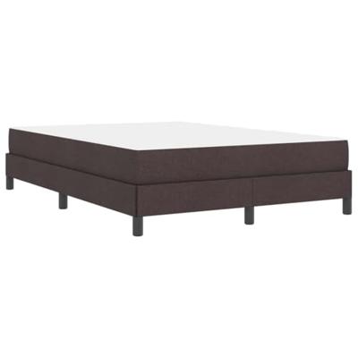 Boxspring bed Anders Donkerbruin 160 x 200 cm Stof
