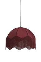 Light & Living Hanglamp 'Malacia' Velvet, 60cm, kleur Bordeaux - thumbnail