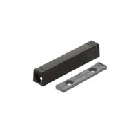 Blum rechte adapterplaat lange TIP-ON zwart 956A1201 - thumbnail