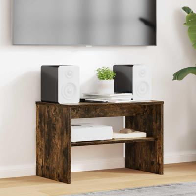 TV-kast Gerookt eiken 60 x 35 x 40 cm Bewerkt hout