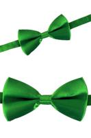 Strik satijn groen - thumbnail