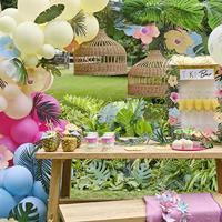 Ballonlint Hawaii Palm Bladeren (5st) - thumbnail