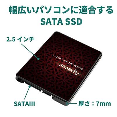 Hard Drive Apacer AP1TBAS350XR-1 1 TB SSD - thumbnail