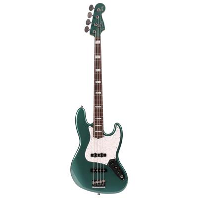 Fender Adam Clayton Jazz Bass RW Sherwood Green Metallic elektrische basgitaar met koffer