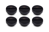 Alphacool Eiszapfen Verschlussschraube G1/4, schwarz Waterkoelingfitting - thumbnail