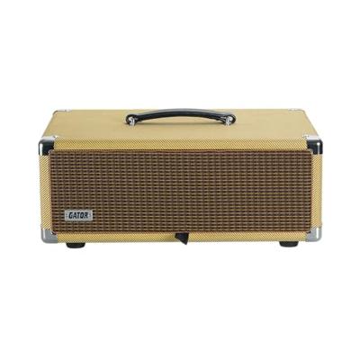 Gator Cases GR-RETRORACK-3TW Retro Rack Vintage Amp Vibe Rack Case 3U Tweed