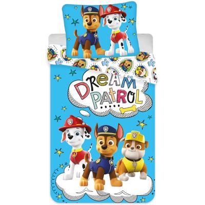 Paw Patrol Dekbedovertrek Dream Patrol - Eenpersoons - 140 X 200 Cm - Katoen