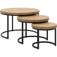 Salontafel Hill set van 3 - thumbnail