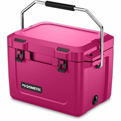 Geïsoleerde koelbox - DOMETIC - Patrol 20 - 19L - RVS draaggreep - Houdt ijs meerdere dagen vast - Roze