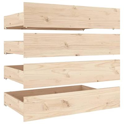Bedframe met lades wit 180x200 cm Super King Size