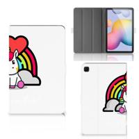 Samsung Galaxy Tab S6 Lite | S6 Lite (2022) Hippe Tablet Hoes Unicorn Cute - thumbnail