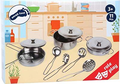 Small Foot metalen pannenset, 11dlg,