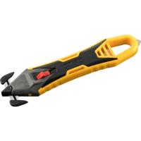 Cutter Olfa Geel Zwart Metaal Roestvrij staal Plastic Voor de veiligheid - thumbnail