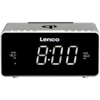Lenco CR-550 Klokradio Zilver - thumbnail