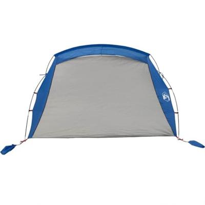 VidaXL Strandtent 2-persoons waterdicht azuurblauw