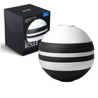 Villeroy & Boch Serviesset La Boule - Zwart / Wit - 7-delig / 2 personen - 2x kom, 2x schaal, 2x universeel bord, 1x serveerschaal - thumbnail