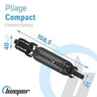 Elektrische scooter met alarm 10 Inch - BEEPER - MAX FX10-G2-8 - 500W - 48V - 8Ah - thumbnail