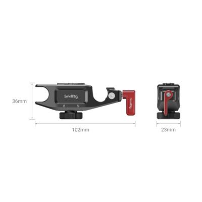 SmallRig 3411 15mm Rod Support for 2660 Matte Box