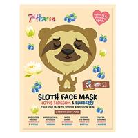 7th Heaven Sloth Face Mask Lotus Blossom & Blueberry - thumbnail