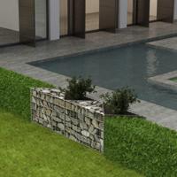 Gabion mand 120x30x50 cm gegalvaniseerd staal - thumbnail