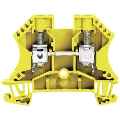 Weidmüller 1833350000 Doorgangsserieklem 9.9 mm Schroeven Geel 50 stuk(s)