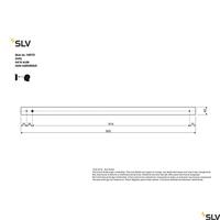 SLV 149772 LED-wandlamp 12 W Chroom, Wit - thumbnail